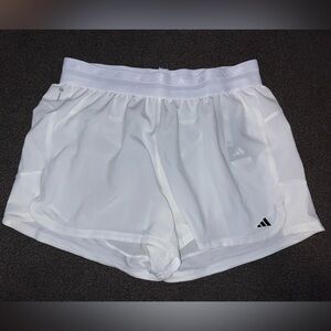 Adidas White Athletic Shorts
